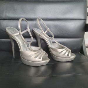 City Streets Taupe Heels